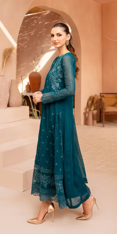 BE 328 Teal Faux Georgette Salwar Suit Perfect for Wedding, Party, Family Gatherings, Sangeet, Housewarming – . Affordable Price ₹1949. Days | Jump Suits, Straight Suits, Casual Suits, Creative suits, Designer Suits, Palazzo Suits, Party Wear Suits, Patiala Suits, Salwar suit