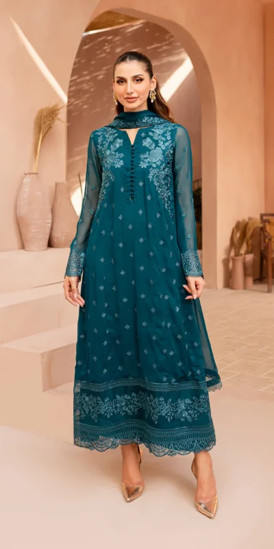 BE 328 Teal Faux Georgette Salwar Suit Perfect for Wedding, Party, Family Gatherings, Sangeet, Housewarming – . Affordable Price ₹1949. Days | Jump Suits, Straight Suits, Casual Suits, Creative suits, Designer Suits, Palazzo Suits, Party Wear Suits, Patiala Suits, Salwar suit