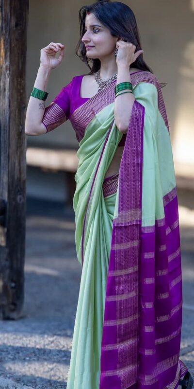 KPR 280 Pista Color Soft Lichi Silk Saree with Lace Border & Lace Work. Best Price ₹1449. Delivery 4-6 Working Days. Shop now. | Bollywood Sarees, Creative Sarees, Designer Sarees, Embroidered Sarees, Ethnic Saree, Modern Digital sarees, Party Wear Sarees, Sarees
