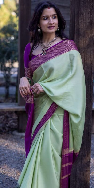 KPR 280 Pista Color Soft Lichi Silk Saree with Lace Border & Lace Work. Best Price ₹1449. Delivery 4-6 Working Days. Shop now. | Bollywood Sarees, Creative Sarees, Designer Sarees, Embroidered Sarees, Ethnic Saree, Modern Digital sarees, Party Wear Sarees, Sarees