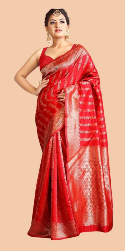 KPR 031 Red Color Soft Lichi Silk Saree with Lace Border & Lace Work. Best Price ₹1349. Delivery 4-6 Working Days. Shop now. | Bollywood Sarees, Creative Sarees, Designer Sarees, Embroidered Sarees, Ethnic Saree, Modern Digital sarees, Party Wear Sarees, Sarees