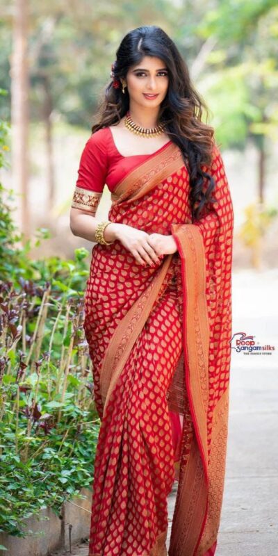 KPR 174 Red in Color Soft Lichi Silk Lace Work & Lace Border Saree . Special Price ₹1349. Delivery 4-6 Working Days. Shop now. | Bollywood Sarees, Creative Sarees, Designer Sarees, Embroidered Sarees, Ethnic Saree, Modern Digital sarees, Party Wear Sarees, Sarees