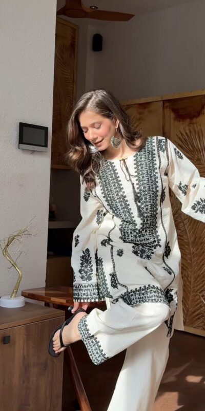 SRK 5349 White Rayon Butti Silk Salwar Suit with Embroidery Work. Special Price ₹1899. Delivery 4-6 Working Days. Shop now. | Jump Suits, Straight Suits, Casual Suits, Creative suits, Designer Suits, Palazzo Suits, Party Wear Suits, Patiala Suits, Salwar suit