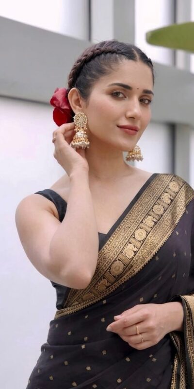 KP 303 Black in Soft Lichi Silk Jacquard Work Designer Work Saree . Exclusive Offer ₹1349. Delivery 4-6 Working Days. Shop now. | Bollywood Sarees, Creative Sarees, Designer Sarees, Embroidered Sarees, Ethnic Saree, Modern Digital sarees, Party Wear Sarees, Sarees