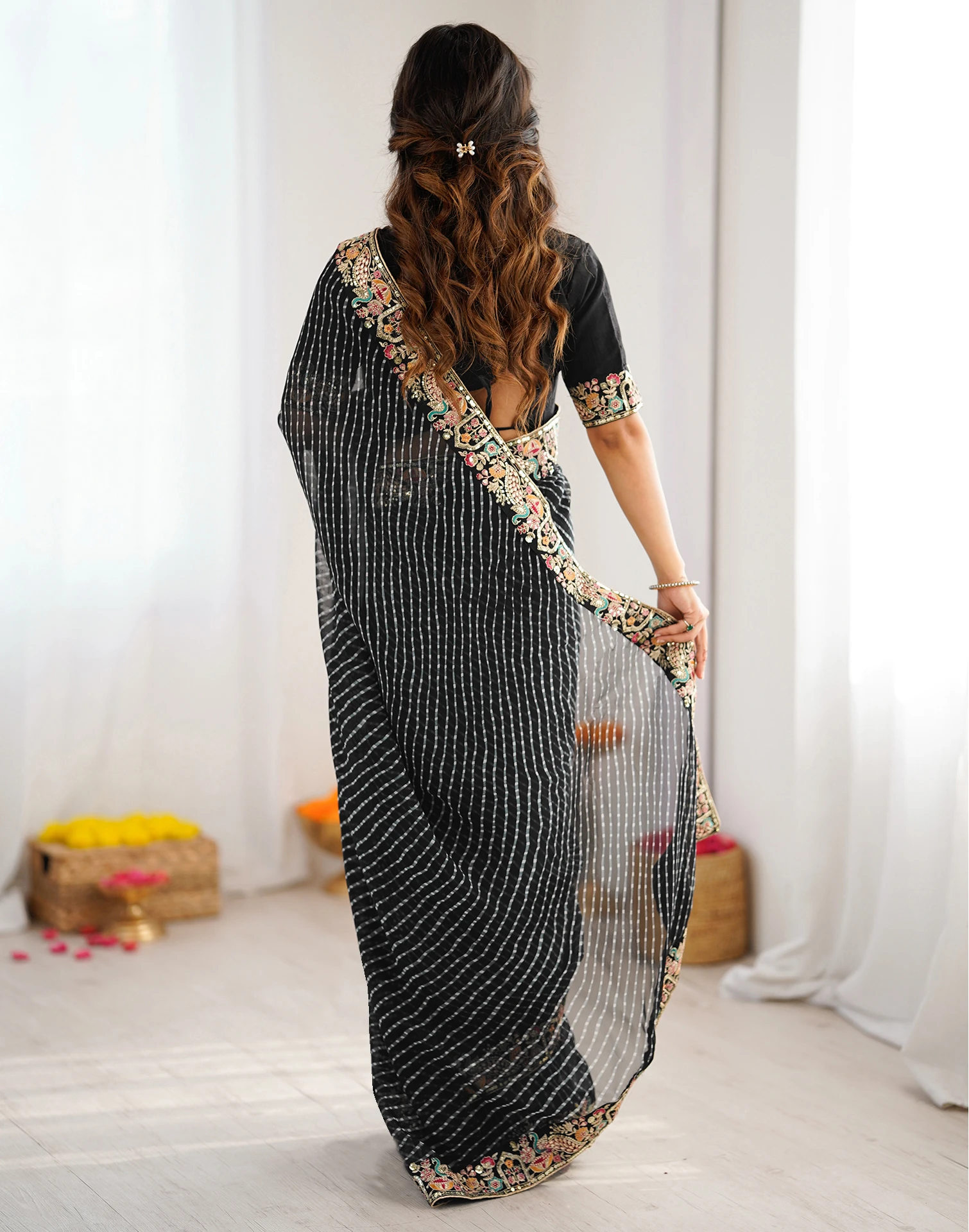 SP 79 Black Faux Georgette Saree Perfect for Wedding, Party, Lohri, Engagement, Baby Shower – . Now at just ₹1999. Delivery 4-6 Working Days. Shop now | Bollywood Sarees, Creative Sarees, Designer Sarees, Embroidered Sarees, Ethnic Saree, Modern Digital sarees, Party Wear Sarees, Sarees
