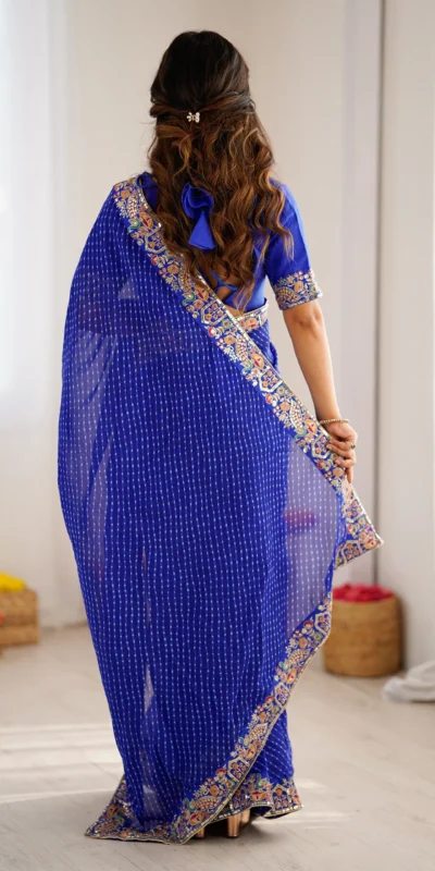 SP 79 Blue Faux Georgette Saree Perfect for Wedding, Party, Lohri, Engagement, Baby Shower – . Now at just ₹1999. Delivery 4-6 Working Days. Shop now | Bollywood Sarees, Creative Sarees, Designer Sarees, Embroidered Sarees, Ethnic Saree, Modern Digital sarees, Party Wear Sarees, Sarees