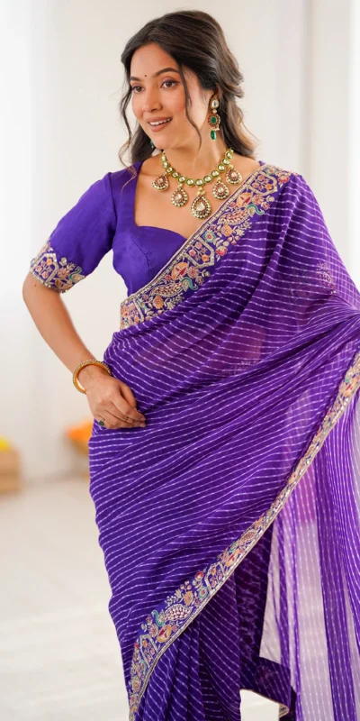 SP 79 Purple Faux Georgette Saree Perfect for Wedding, Party, Lohri, Engagement, Baby Shower – . Now at just ₹1999. Delivery 4-6 Working Days. Shop now | Bollywood Sarees, Creative Sarees, Designer Sarees, Embroidered Sarees, Ethnic Saree, Modern Digital sarees, Party Wear Sarees, Sarees