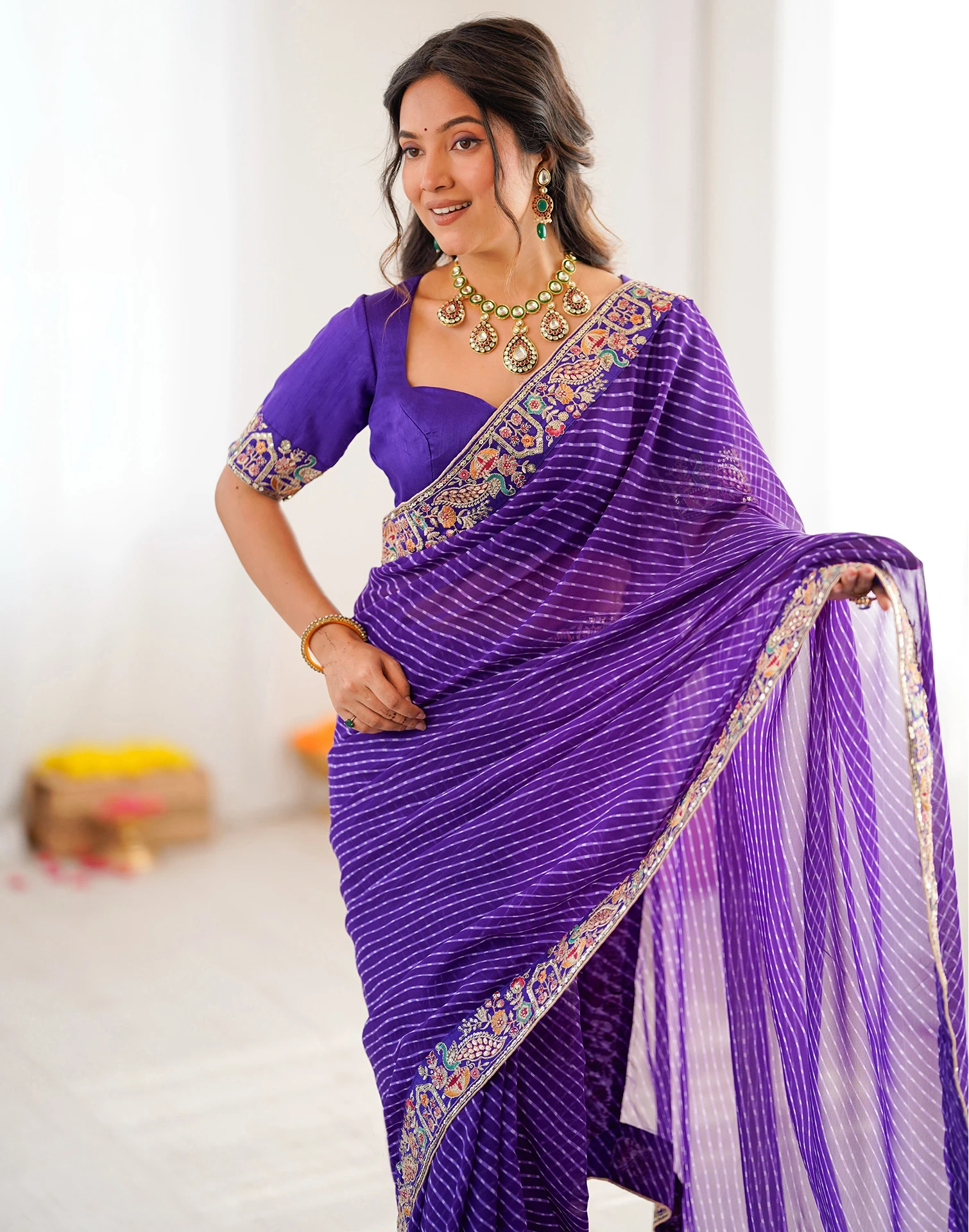 SP 79 Purple Faux Georgette Saree Perfect for Wedding, Party, Lohri, Engagement, Baby Shower – . Now at just ₹1999. Delivery 4-6 Working Days. Shop now | Bollywood Sarees, Creative Sarees, Designer Sarees, Embroidered Sarees, Ethnic Saree, Modern Digital sarees, Party Wear Sarees, Sarees