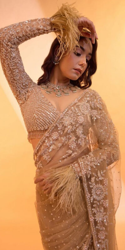 DF 3472 Gold Butterfly Net Saree Sequence with Work & Zari Work. Introductory Price ₹1799. Delivery 4-6 Working Days. Shop now. | Bollywood Sarees, Creative Sarees, Designer Sarees, Embroidered Sarees, Ethnic Saree, Modern Digital sarees, Party Wear Sarees, Sarees