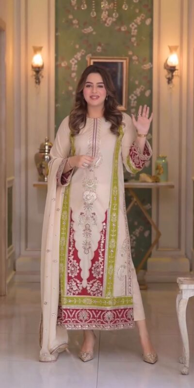 AD 238 Cream Roman Silk Salwar Suit Perfect for Wedding, Party, Lohri, Onam, Reception – . Grab it for ₹2399. Delivery 4-6 Working Days. Shop now. | Jump Suits, Straight Suits, Casual Suits, Creative suits, Designer Suits, Palazzo Suits, Party Wear Suits, Patiala Suits, Salwar suit