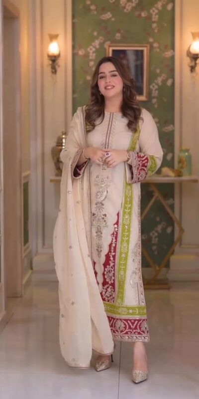 AD 238 Cream Roman Silk Salwar Suit Perfect for Wedding, Party, Lohri, Onam, Reception – . Grab it for ₹2399. Delivery 4-6 Working Days. Shop now. | Jump Suits, Straight Suits, Casual Suits, Creative suits, Designer Suits, Palazzo Suits, Party Wear Suits, Patiala Suits, Salwar suit