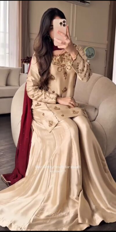 WW 1272 Cream Pure Natural Crep Salwar Suit with Moti Work & Embroidery Work. Affordable Price ₹1949. Delivery 4-6 Working Days. Shop now. | Jump Suits, Straight Suits, Casual Suits, Creative suits, Designer Suits, Palazzo Suits, Party Wear Suits, Patiala Suits, Salwar suit