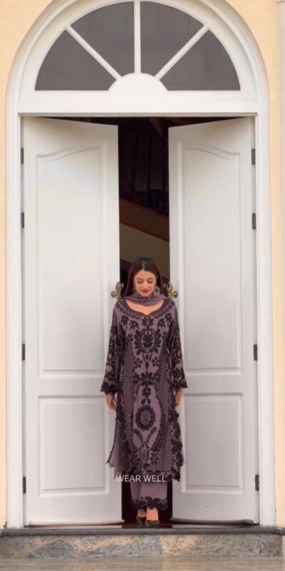 SRK 5364 Lavender Faux Georgette Salwar Suit erfect for Wedding, Party, Mehendi, Pongal, Reception – . Available at ₹2449 only. Delivery 4-6 Working Days | Jump Suits, Straight Suits, Casual Suits, Creative suits, Designer Suits, Palazzo Suits, Party Wear Suits, Patiala Suits, Salwar suit
