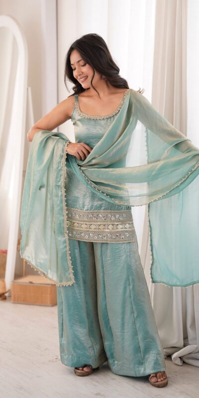 ZSR 3177 Sea Green in Doremon Crush Embroidery Work & Mirror Work Salwar Suit . Best Price ₹2099. Delivery 4-6 Working Days. Shop now. | Jump Suits, Straight Suits, Casual Suits, Creative suits, Designer Suits, Palazzo Suits, Party Wear Suits, Patiala Suits, Salwar suit