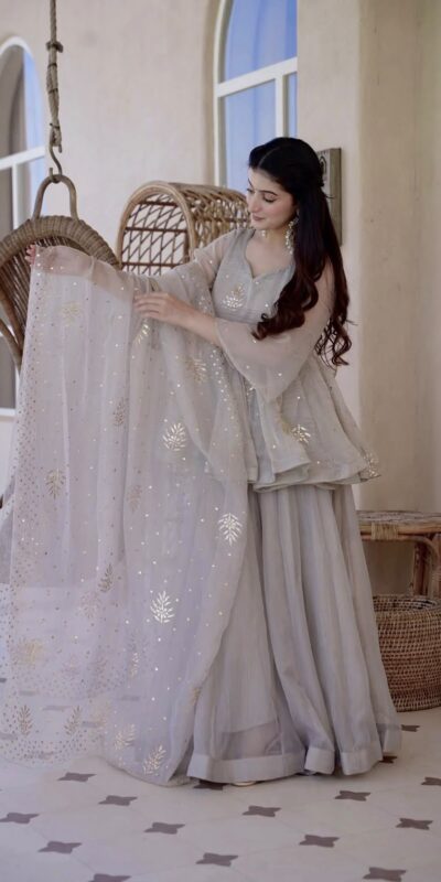 RTC 6046 Grey Grey Tabby Silk Salwar Suit. Perfect for Wedding, Party, Mehendi, Eid, Raksha Bandhan – Exclusive Offer ₹2399. Delivery 4-6 Working Days. | Jump Suits, Straight Suits, Casual Suits, Creative suits, Designer Suits, Palazzo Suits, Party Wear Suits, Patiala Suits, Salwar suit