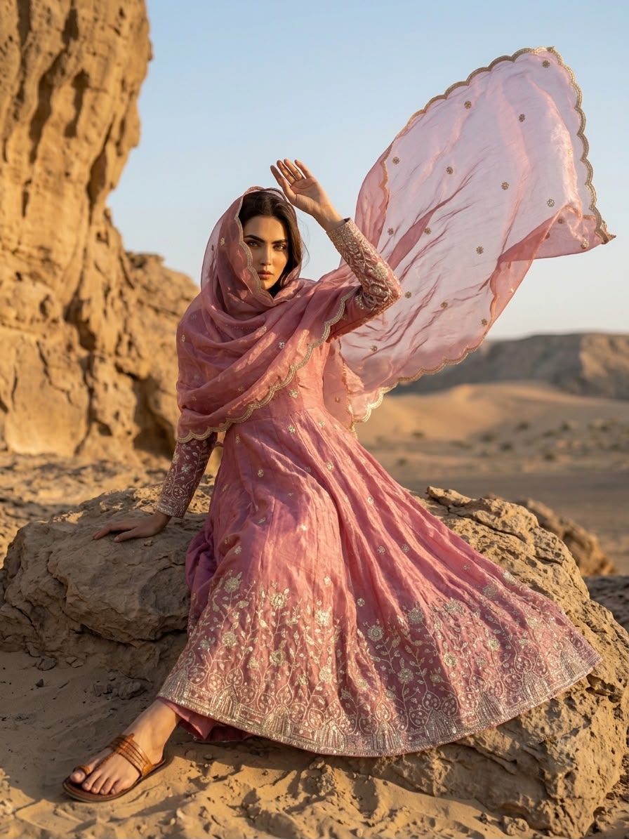 JF 052 Peach Fendy Silk Gown with Sequins Work & Thread Embroidery. Now at just ₹2399. Delivery 4-6 Working Days. Shop now. | Bollywood Gowns, Creative Gowns, Designer Gowns, Embroidered Gowns, Gowns, Party Wear Gowns