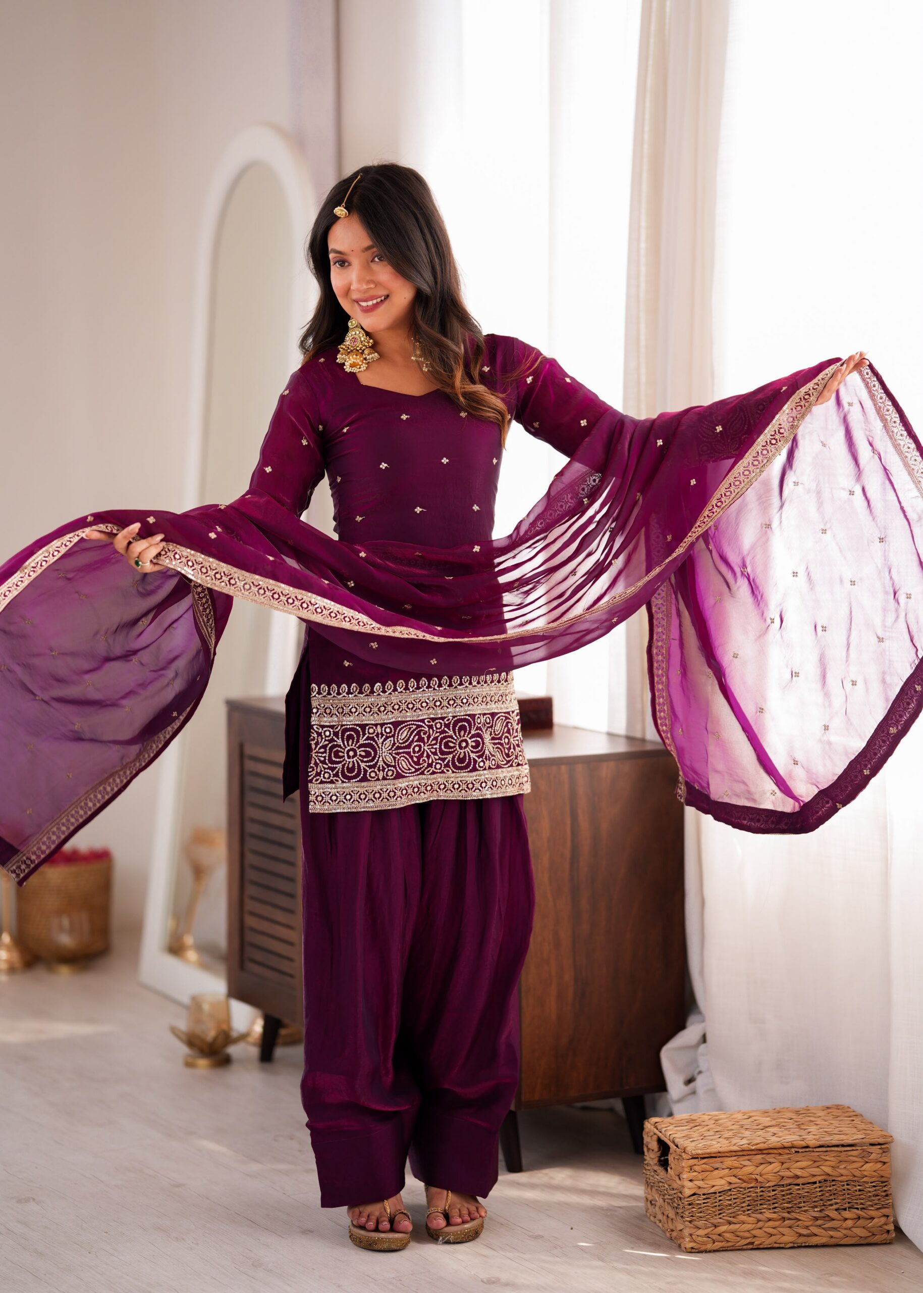 KB 310 Wine in Wine Fendy Silk Embroidery Work & Sequins Work Salwar Suit . Now at just ₹2049. Delivery 4-6 Working Days. Shop now. | Jump Suits, Straight Suits, Casual Suits, Creative suits, Designer Suits, Palazzo Suits, Party Wear Suits, Patiala Suits, Salwar suit