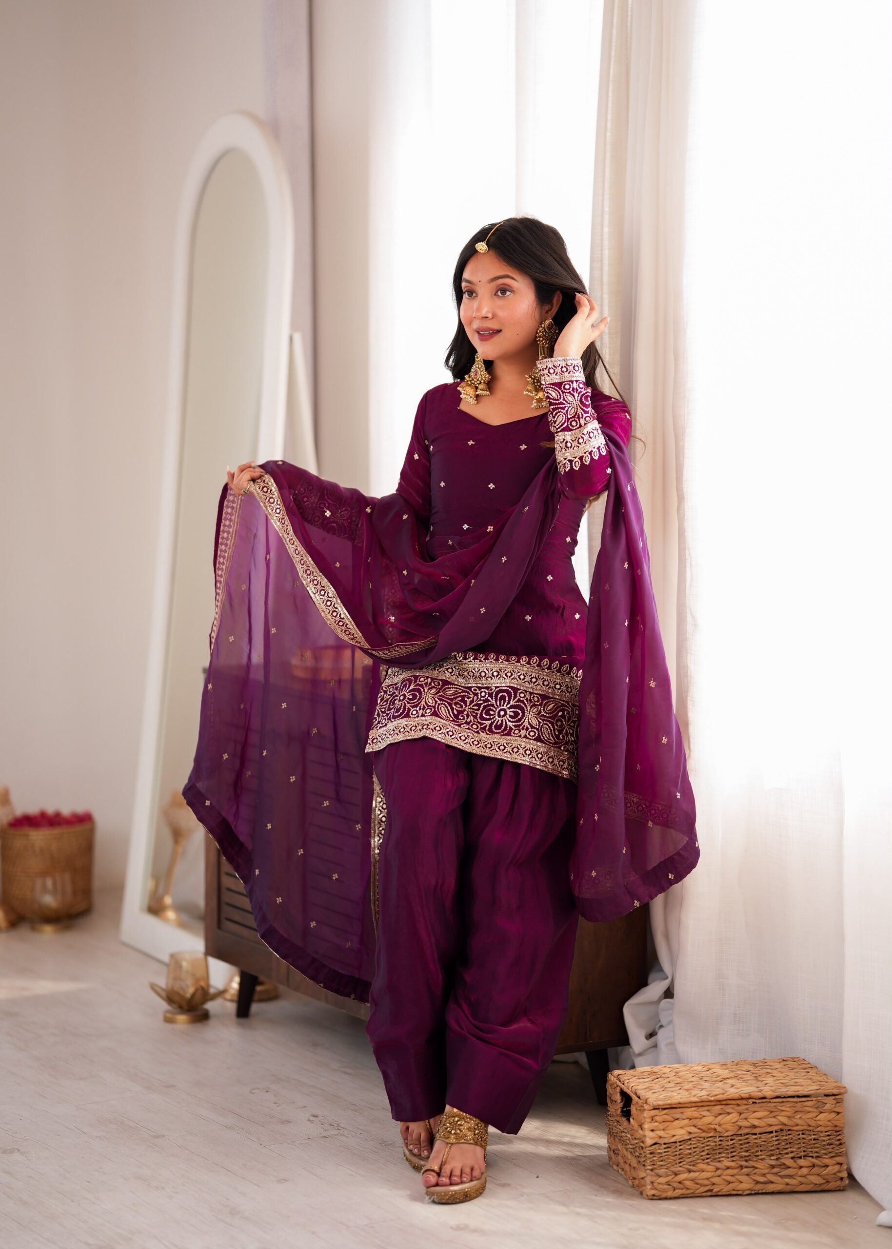KB 310 Wine in Wine Fendy Silk Embroidery Work & Sequins Work Salwar Suit . Now at just ₹2049. Delivery 4-6 Working Days. Shop now. | Jump Suits, Straight Suits, Casual Suits, Creative suits, Designer Suits, Palazzo Suits, Party Wear Suits, Patiala Suits, Salwar suit