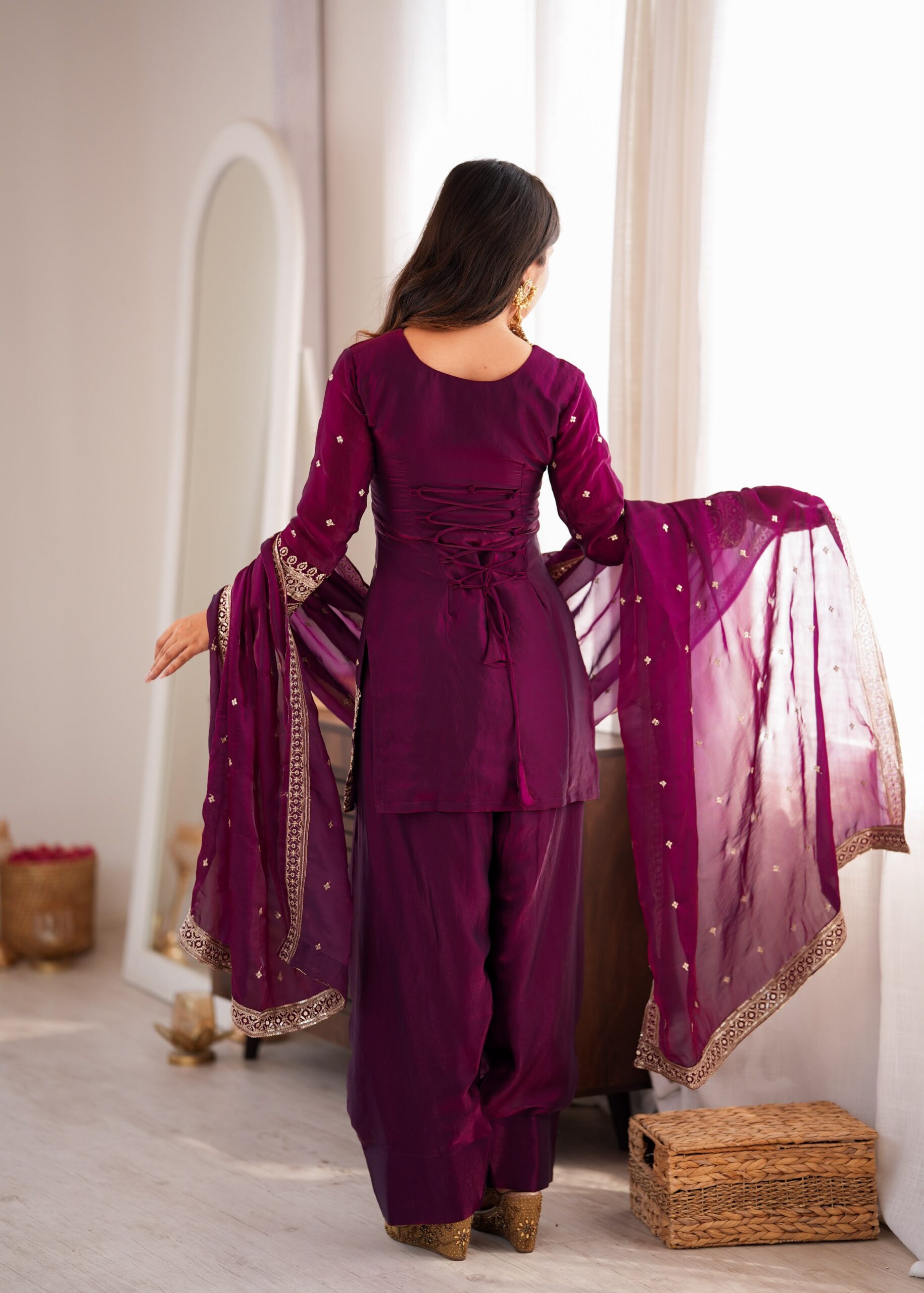 KB 310 Wine in Wine Fendy Silk Embroidery Work & Sequins Work Salwar Suit . Now at just ₹2049. Delivery 4-6 Working Days. Shop now. | Jump Suits, Straight Suits, Casual Suits, Creative suits, Designer Suits, Palazzo Suits, Party Wear Suits, Patiala Suits, Salwar suit