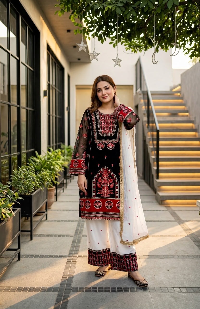 SKF 1731 Black Color Natural Crep Salwar Suit with Embroidery Work. Wedding, Party, Festive, Best Price ₹2149. Delivery 4-6 Working Days. Shop now. | Jump Suits, Straight Suits, Casual Suits, Creative suits, Designer Suits, Palazzo Suits, Party Wear Suits, Patiala Suits, Salwar suit