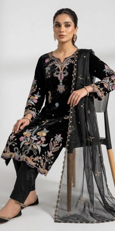 LG 2124 Black Color Roman Silk Salwar Suit with Embroidery Work. Available at ₹2149 only. Delivery 4-6 Working Days. Shop now. | Jump Suits, Straight Suits, Casual Suits, Creative suits, Designer Suits, Palazzo Suits, Party Wear Suits, Patiala Suits, Salwar suit