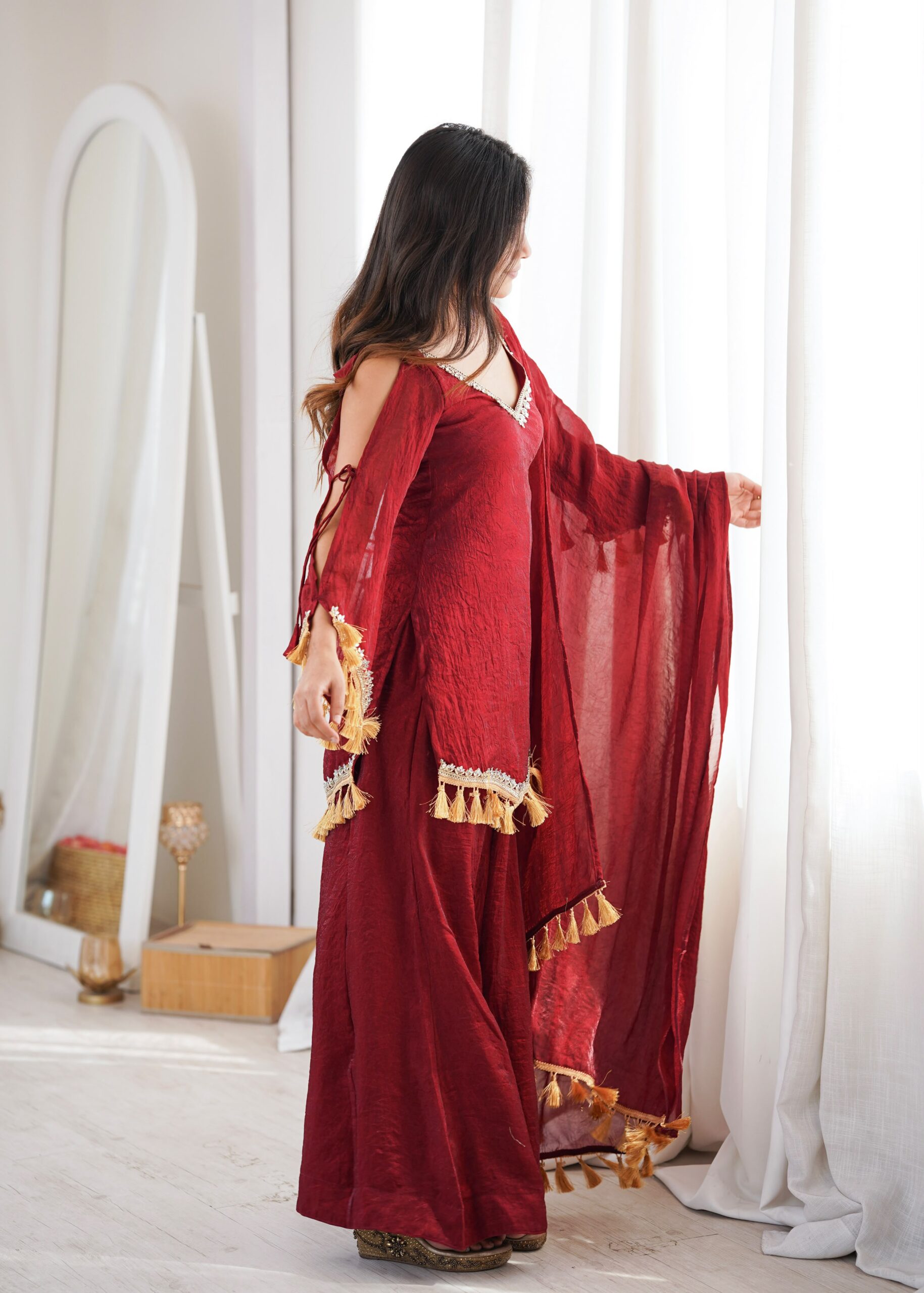 SRK 5357 Maroon Doremon Crush Salwar Suit Perfect for Wedding, Party, Traditional Day, Baisakhi, Karwa Chauth – . Exclusive Offer ₹2099. Delive | Jump Suits, Straight Suits, Casual Suits, Creative suits, Designer Suits, Palazzo Suits, Party Wear Suits, Patiala Suits, Salwar suit