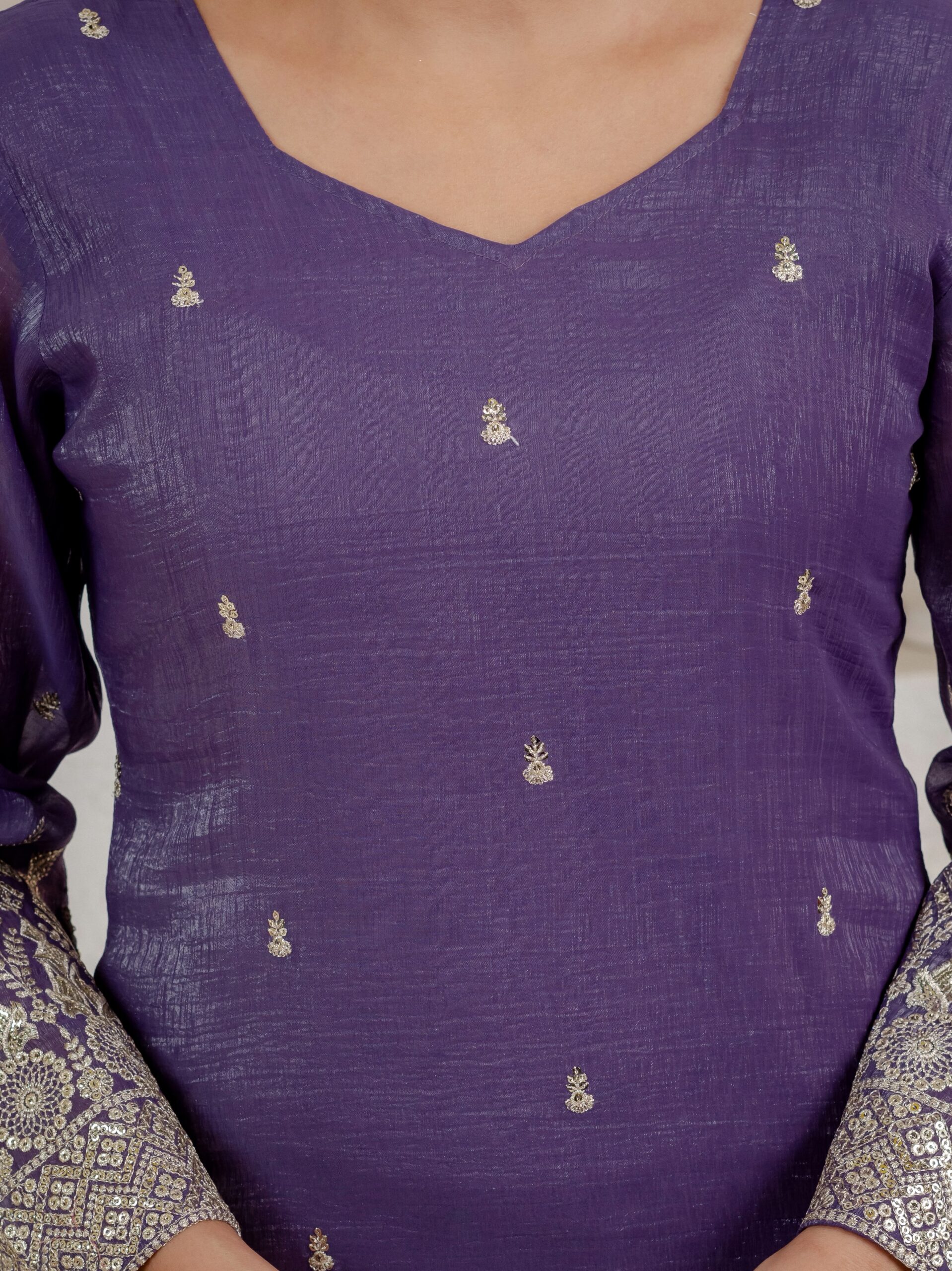 MD 3103 Lavender Crunchy Silk Salwar Suit with Embroidery Work & Sequins Work. Exclusive Offer ₹2399. Delivery 4-6 Working Days. Shop now. | Jump Suits, Straight Suits, Casual Suits, Creative suits, Designer Suits, Palazzo Suits, Party Wear Suits, Patiala Suits, Salwar suit