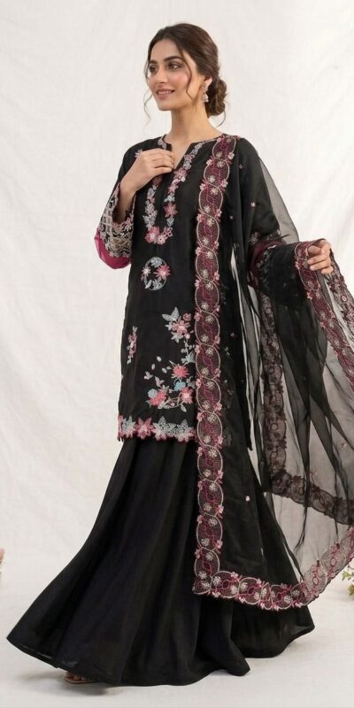 LG 2116 Black Crape Silk with Embroidery Work Salwar Suit . Introductory Price ₹2149. Delivery 4-6 Working Days. Shop now. | Jump Suits, Straight Suits, Casual Suits, Creative suits, Designer Suits, Palazzo Suits, Party Wear Suits, Patiala Suits, Salwar suit