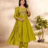 DIVA 136 Lime Green in Viscose Roman Silk Embroidery Work & Hand Work Salwar Suit . Best Price ₹2099. Delivery 4-6 Working Days. Shop now. | Jump Suits, Straight Suits, Casual Suits, Creative suits, Designer Suits, Palazzo Suits, Party Wear Suits, Patiala Suits, Salwar suit