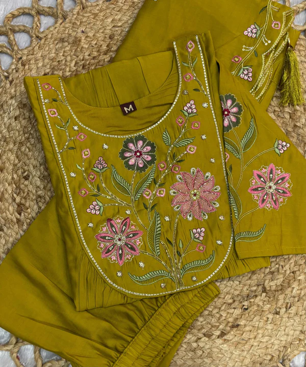 DIVA 136 Mustered in Viscose Roman Silk Embroidery Work & Hand Work Salwar Suit . Best Price ₹2099. Delivery 4-6 Working Days. Shop now. | Jump Suits, Straight Suits, Casual Suits, Creative suits, Designer Suits, Palazzo Suits, Party Wear Suits, Patiala Suits, Salwar suit