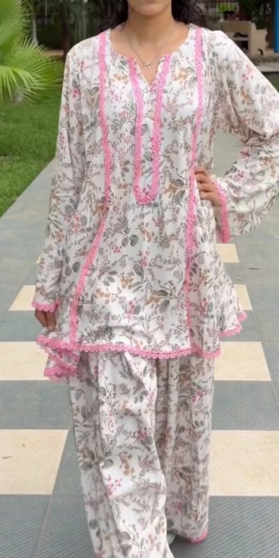 SRK 3180 Pink Natural Crep Lace Work & Digital Print Salwar Suit . Exclusive Offer ₹1949. Delivery 4-6 Working Days. Shop now. | Jump Suits, Straight Suits, Casual Suits, Creative suits, Designer Suits, Palazzo Suits, Party Wear Suits, Patiala Suits, Salwar suit