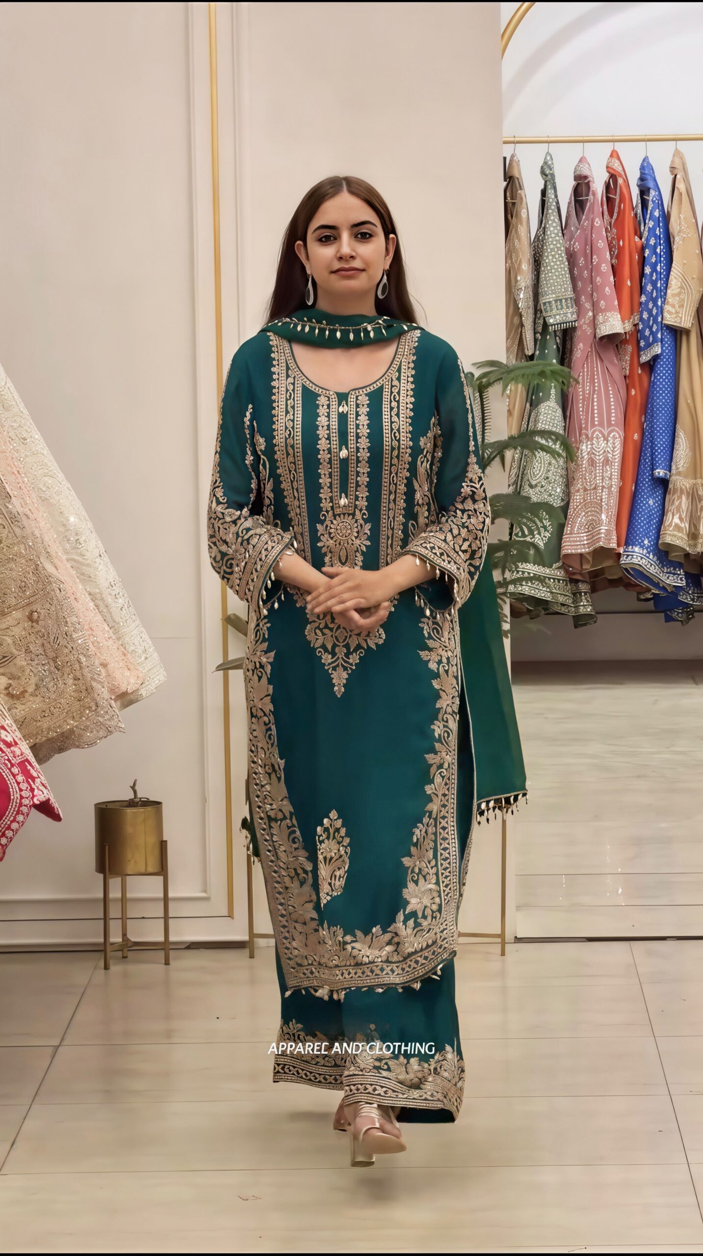 SR 1716 Teal Colour Faux Georgette Salwar Suit with Lace Work. Introductory Price ₹2449. Delivery 4-6 Working Days. Shop now. | Jump Suits, Straight Suits, Casual Suits, Creative suits, Designer Suits, Palazzo Suits, Party Wear Suits, Patiala Suits, Salwar suit
