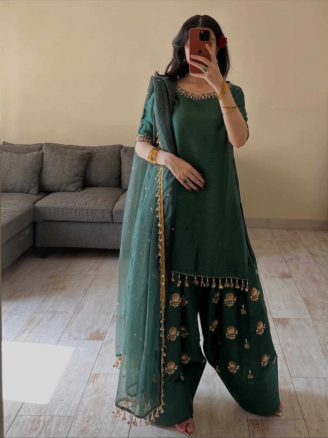 MF 535 Teal Green Aada Slab Silk Salwar Suit with Embroidery Work & Mirror Work. Festive Deal ₹2399. Delivery 4-6 Working Days. Shop now. | Jump Suits, Straight Suits, Casual Suits, Creative suits, Designer Suits, Palazzo Suits, Party Wear Suits, Patiala Suits, Salwar suit