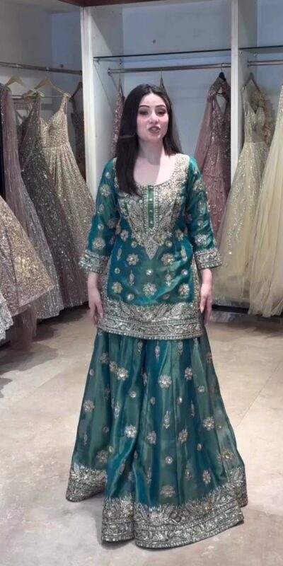 WW 1243 Teal NC Zimmy Silk Salwar Suit Perfect for Wedding, Party, Baby Shower, Festival Celebrations, Pongal – . Grab it for ₹2449. Delivery 4-6 Worki | Jump Suits, Straight Suits, Casual Suits, Creative suits, Designer Suits, Palazzo Suits, Party Wear Suits, Patiala Suits, Salwar suit