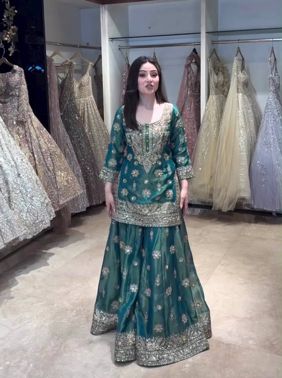 WW 1243 Teal NC Zimmy Silk Salwar Suit Perfect for Wedding, Party, Baby Shower, Festival Celebrations, Pongal – . Grab it for ₹2449. Delivery 4-6 Worki | Jump Suits, Straight Suits, Casual Suits, Creative suits, Designer Suits, Palazzo Suits, Party Wear Suits, Patiala Suits, Salwar suit