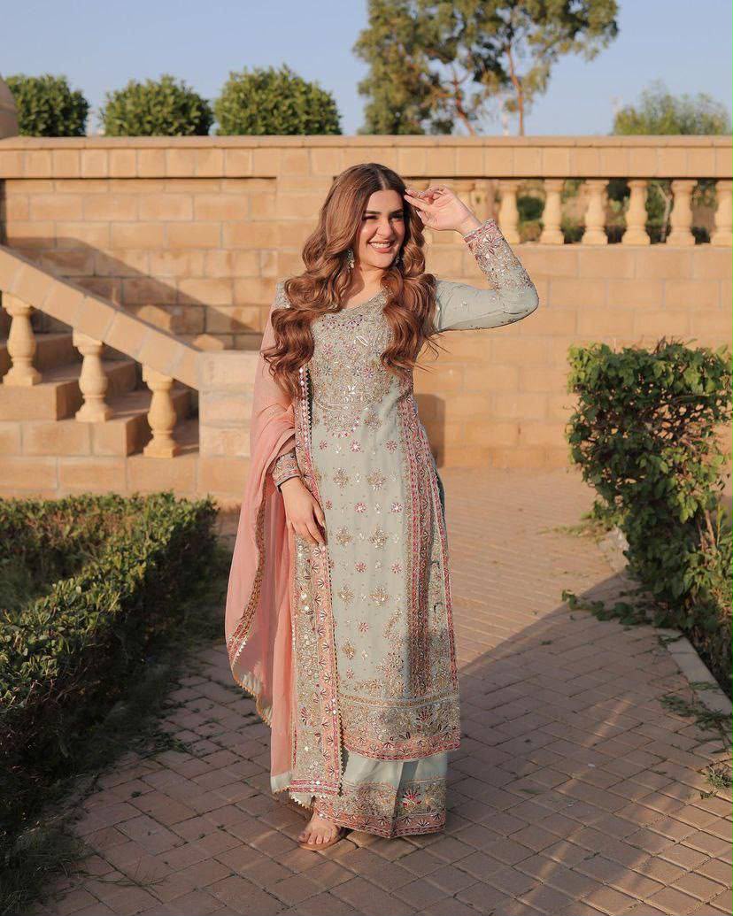 ZD 10099 Blue Fox Georgette Salwar Suit with Sequins Work & Embroidery Work. Get it for ₹2399. Delivery 4-6 Working Days. Shop now. | Jump Suits, Straight Suits, Casual Suits, Creative suits, Designer Suits, Palazzo Suits, Party Wear Suits, Patiala Suits, Salwar suit