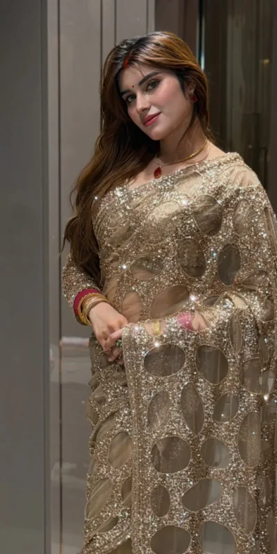 DF 3489 Golden Butterfly Net Saree Sequence with Work & Zari Work. Introductory Price ₹1899. Delivery 4-6 Working Days. Shop now. | Bollywood Sarees, Creative Sarees, Designer Sarees, Embroidered Sarees, Ethnic Saree, Modern Digital sarees, Party Wear Sarees, Sarees