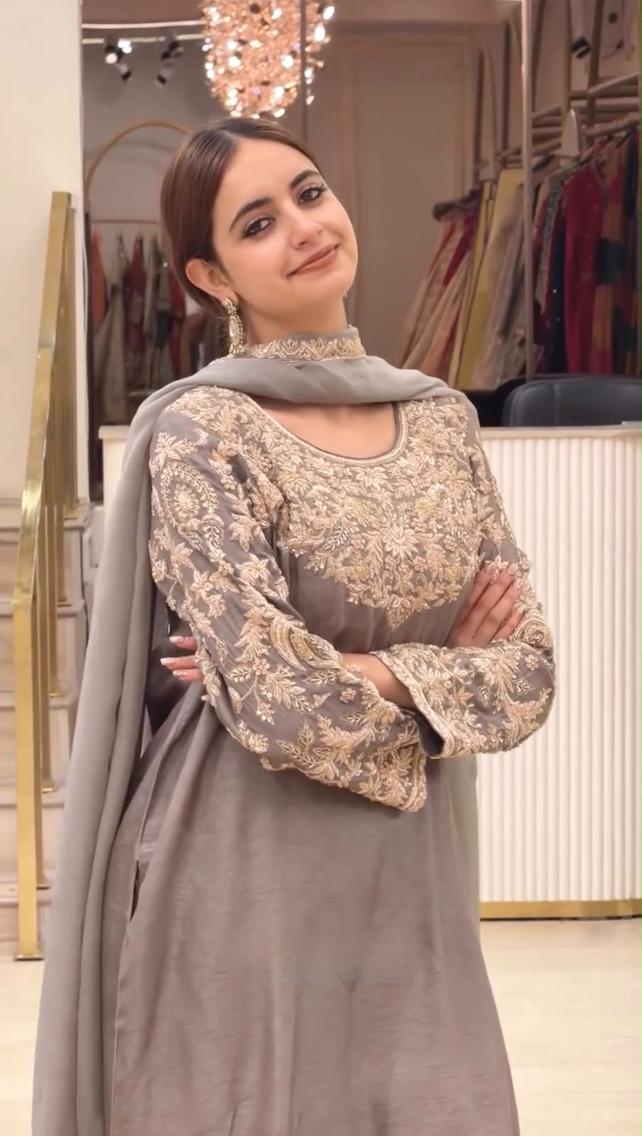 AD 242 Grey Color Chinon Silk Salwar Suit with Embroidery Work. Online Get it for ₹2249. Delivery 4-6 Working Days. Shop now. | Jump Suits, Straight Suits, Casual Suits, Creative suits, Designer Suits, Palazzo Suits, Party Wear Suits, Patiala Suits, Salwar suit