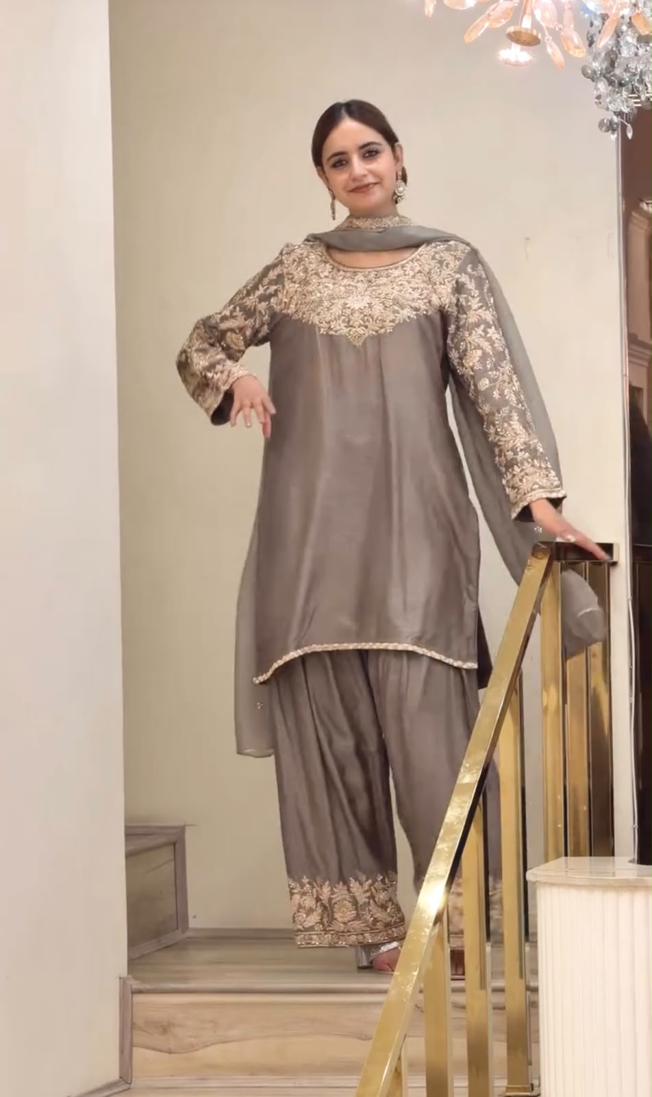 AD 242 Grey Color Chinon Silk Salwar Suit with Embroidery Work. Online Get it for ₹2249. Delivery 4-6 Working Days. Shop now. | Jump Suits, Straight Suits, Casual Suits, Creative suits, Designer Suits, Palazzo Suits, Party Wear Suits, Patiala Suits, Salwar suit