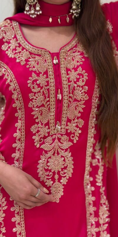 SRK 5365 Red Faux Georgette Salwar Suit erfect for Wedding, Party, Mehendi, Pongal, Reception – . Available at ₹2449 only. Delivery 4-6 Working Days | Jump Suits, Straight Suits, Casual Suits, Creative suits, Designer Suits, Palazzo Suits, Party Wear Suits, Patiala Suits, Salwar suit