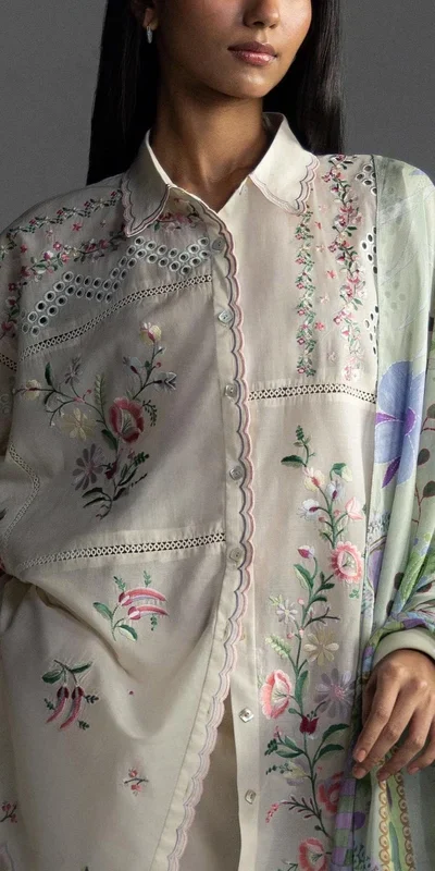 FC 1228 Cream Cambric Cotton Salwar Suit with Digital Print & Embroidery Work. Festive Deal ₹2499. Delivery 4-6 Working Days. Shop now. | Jump Suits, Straight Suits, Casual Suits, Creative suits, Designer Suits, Palazzo Suits, Party Wear Suits, Patiala Suits, Salwar suit