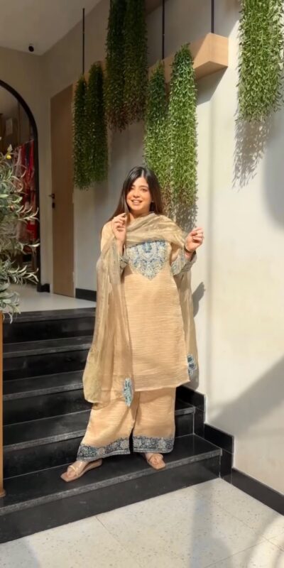 JF 055 Cream in Salsa Silk Embroidery Work & Sequins Work Salwar Suit . Get it for ₹2499. Delivery 4-6 Working Days. Shop now. | Jump Suits, Straight Suits, Casual Suits, Creative suits, Designer Suits, Palazzo Suits, Party Wear Suits, Patiala Suits, Salwar suit