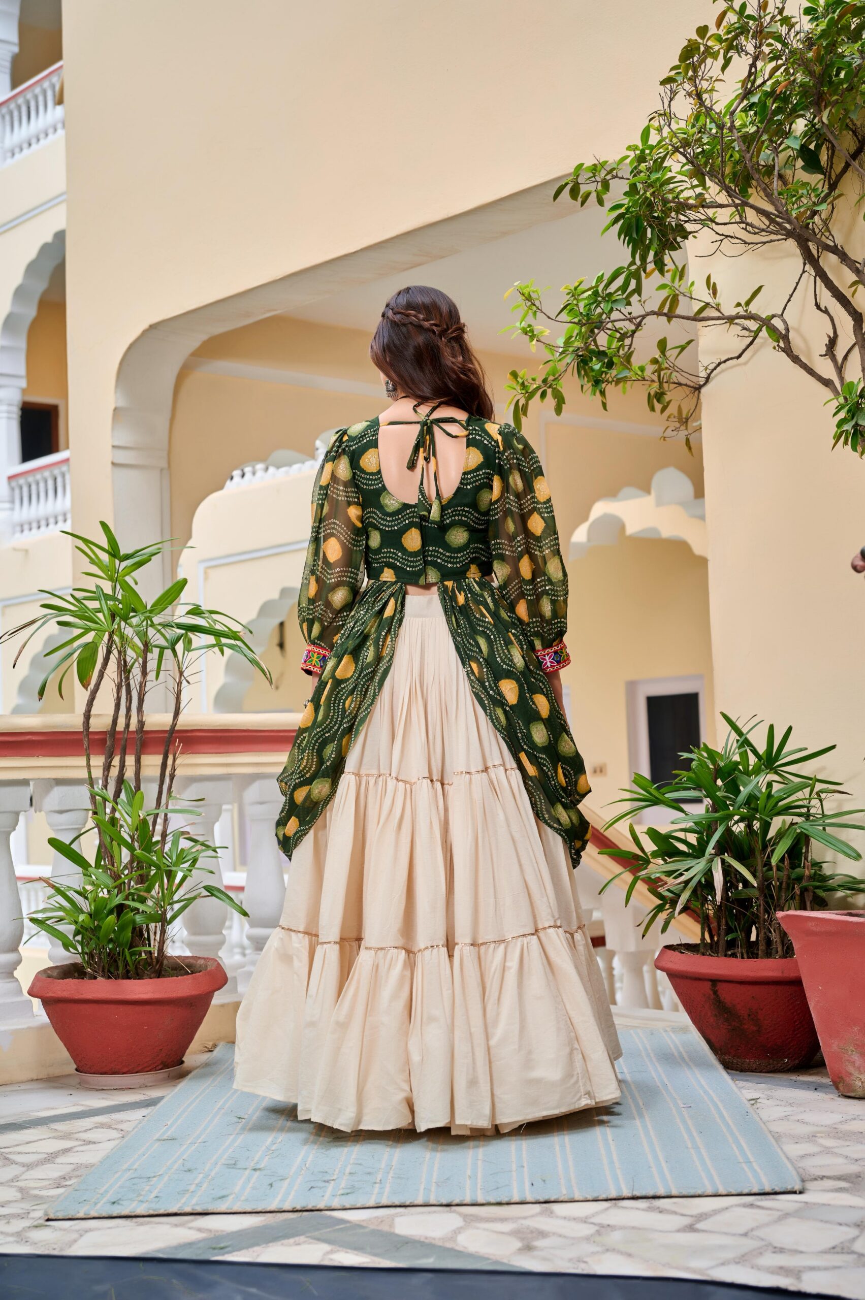 Ram 131 Green in Pure Cotton Mirror Work & Gamthi Work Lehenga Choli . Exclusive Offer ₹2949. Delivery 4-6 Working Days. Shop now. | Bollywood Lehenga, Creative Lehenga, Designer Lehenga, Embroidered Lehenga, Lehenga, Party Wear Lehenga