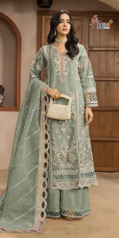 FC 1232 Pista| Chiffon Salwar Suit with Embroidery Work & Sequins Work. Introductory Price ₹2649. Delivery 4-6 Working Days. Shop now. | Jump Suits, Straight Suits, Casual Suits, Creative suits, Designer Suits, Palazzo Suits, Party Wear Suits, Patiala Suits, Salwar suit