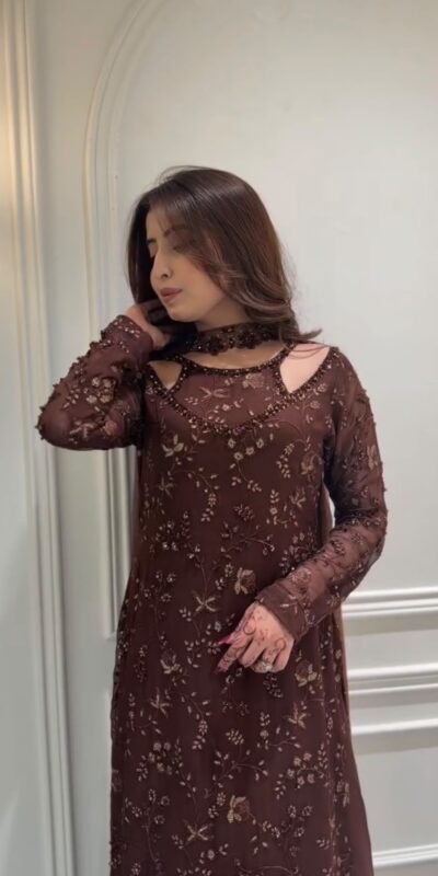 ST 1203 Wine Faux Georgette Salwar Suit erfect for Wedding, Party, Mehendi, Pongal, Reception – . Available at ₹2249 only. Delivery 4-6 Working Days | Jump Suits, Straight Suits, Casual Suits, Creative suits, Designer Suits, Palazzo Suits, Party Wear Suits, Patiala Suits, Salwar suit