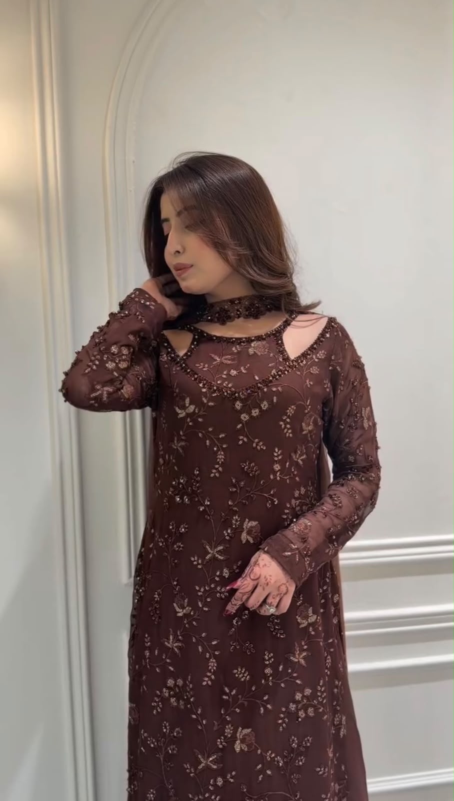 ST 1203 Wine Faux Georgette Salwar Suit erfect for Wedding, Party, Mehendi, Pongal, Reception – . Available at ₹2249 only. Delivery 4-6 Working Days | Jump Suits, Straight Suits, Casual Suits, Creative suits, Designer Suits, Palazzo Suits, Party Wear Suits, Patiala Suits, Salwar suit