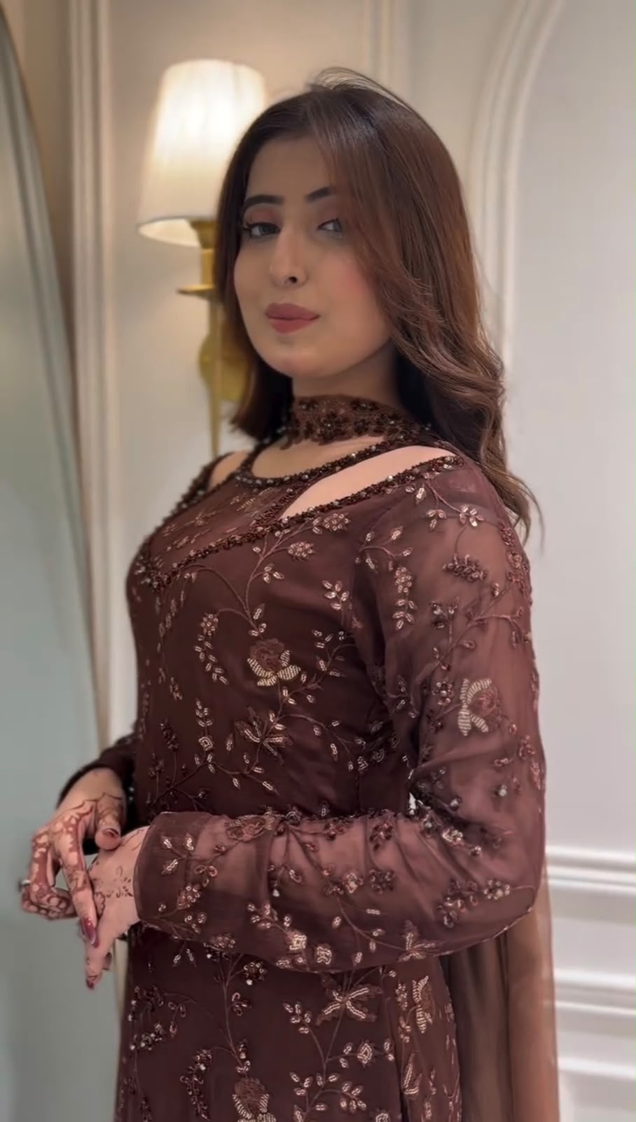 ST 1203 Wine Faux Georgette Salwar Suit erfect for Wedding, Party, Mehendi, Pongal, Reception – . Available at ₹2249 only. Delivery 4-6 Working Days | Jump Suits, Straight Suits, Casual Suits, Creative suits, Designer Suits, Palazzo Suits, Party Wear Suits, Patiala Suits, Salwar suit