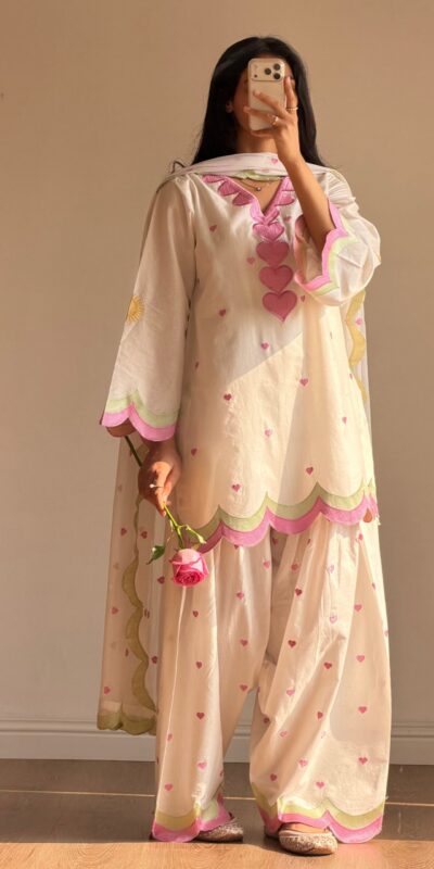 BE 490 White Mul Chanderi Salwar Suit with Embroidery Work & Sequins Work. Festive Deal ₹2399. Delivery 4-6 Working Days. Shop nowp | Jump Suits, Straight Suits, Casual Suits, Creative suits, Designer Suits, Palazzo Suits, Party Wear Suits, Patiala Suits, Salwar suit