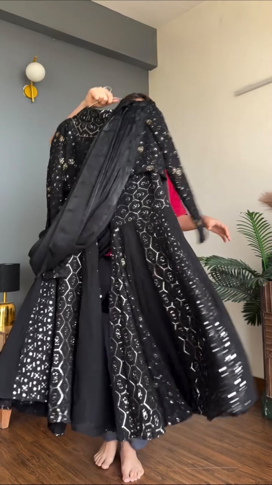 RTC 5994 Black Faux Georgette Salwar Suit with Mirror Work & Embroidery Work. Get it for ₹2399. Delivery 4-6 Working Days. Shop now. | Jump Suits, Straight Suits, Casual Suits, Creative suits, Designer Suits, Palazzo Suits, Party Wear Suits, Patiala Suits, Salwar suit