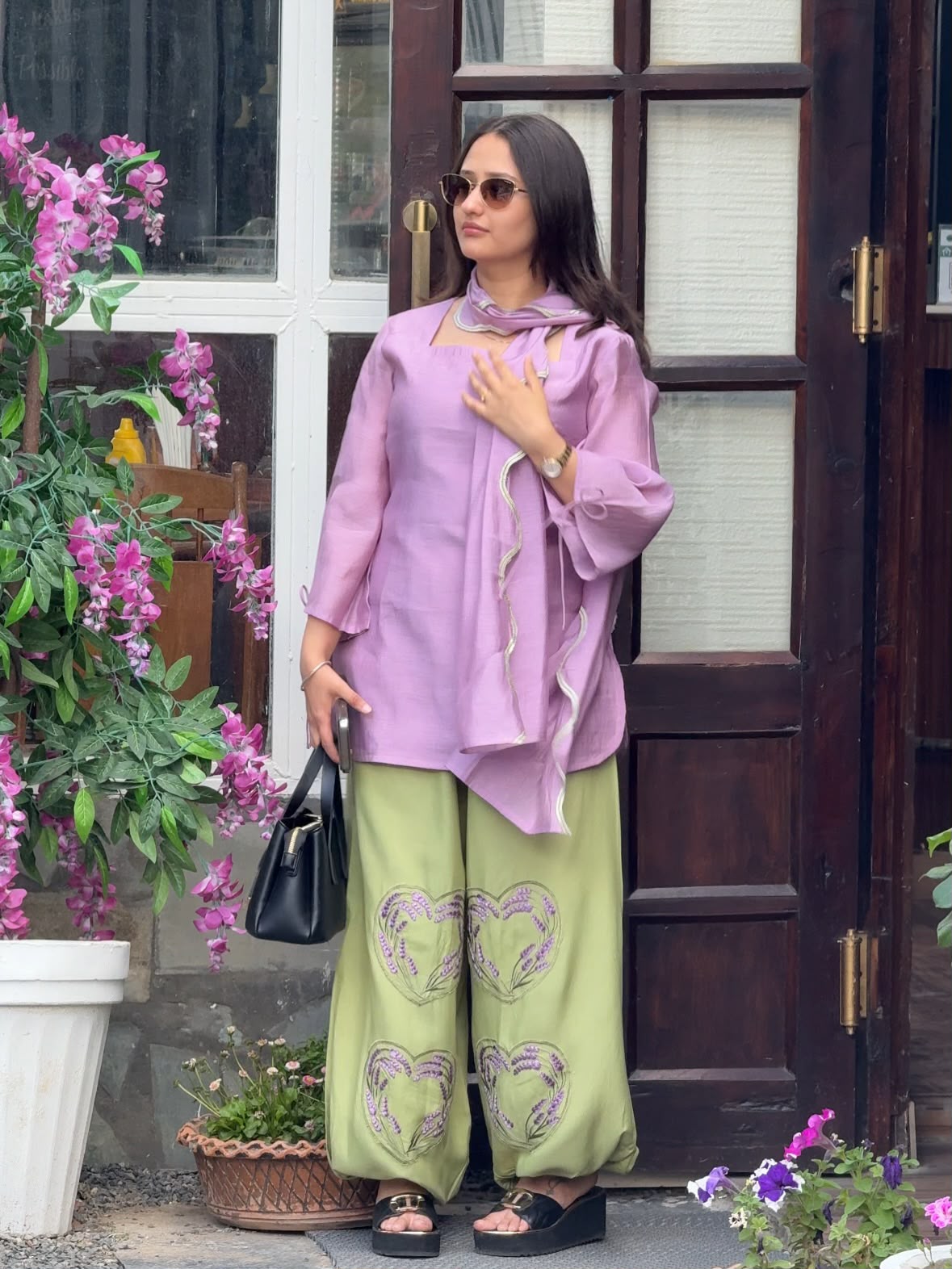 MD 3106 Lavender Mal Chanderi Salwar Suit Perfect for Wedding, Party, Baisakhi, Housewarming, Sangeet – Introductory Price ₹2249. Delivery 4-6 Working D | Jump Suits, Straight Suits, Casual Suits, Creative suits, Designer Suits, Palazzo Suits, Party Wear Suits, Patiala Suits, Salwar suit
